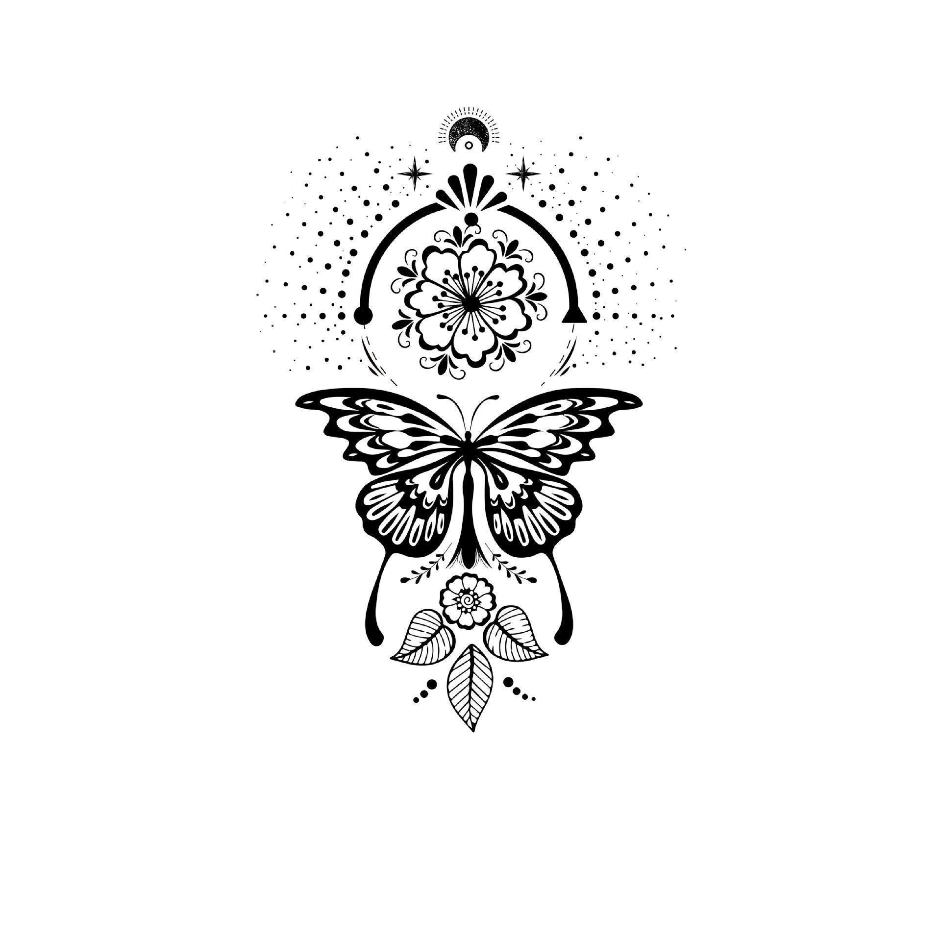 Paisley Butterfly Bloom