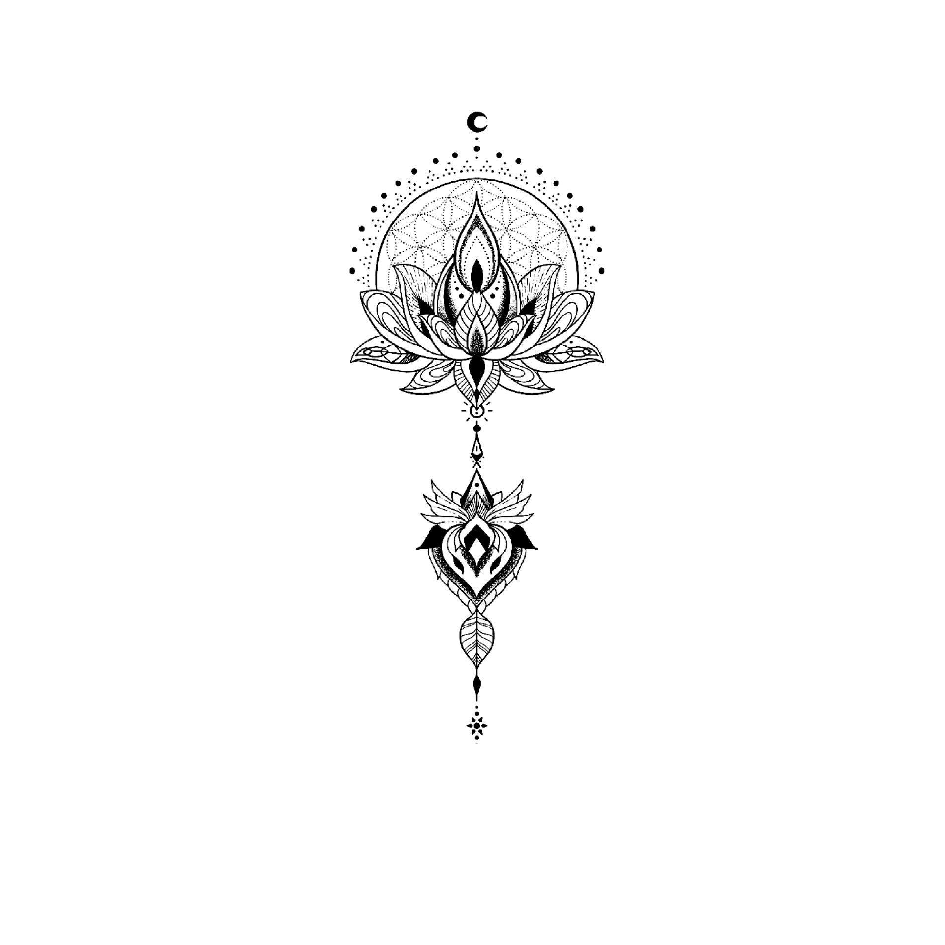 Lotus Celestial Pendant