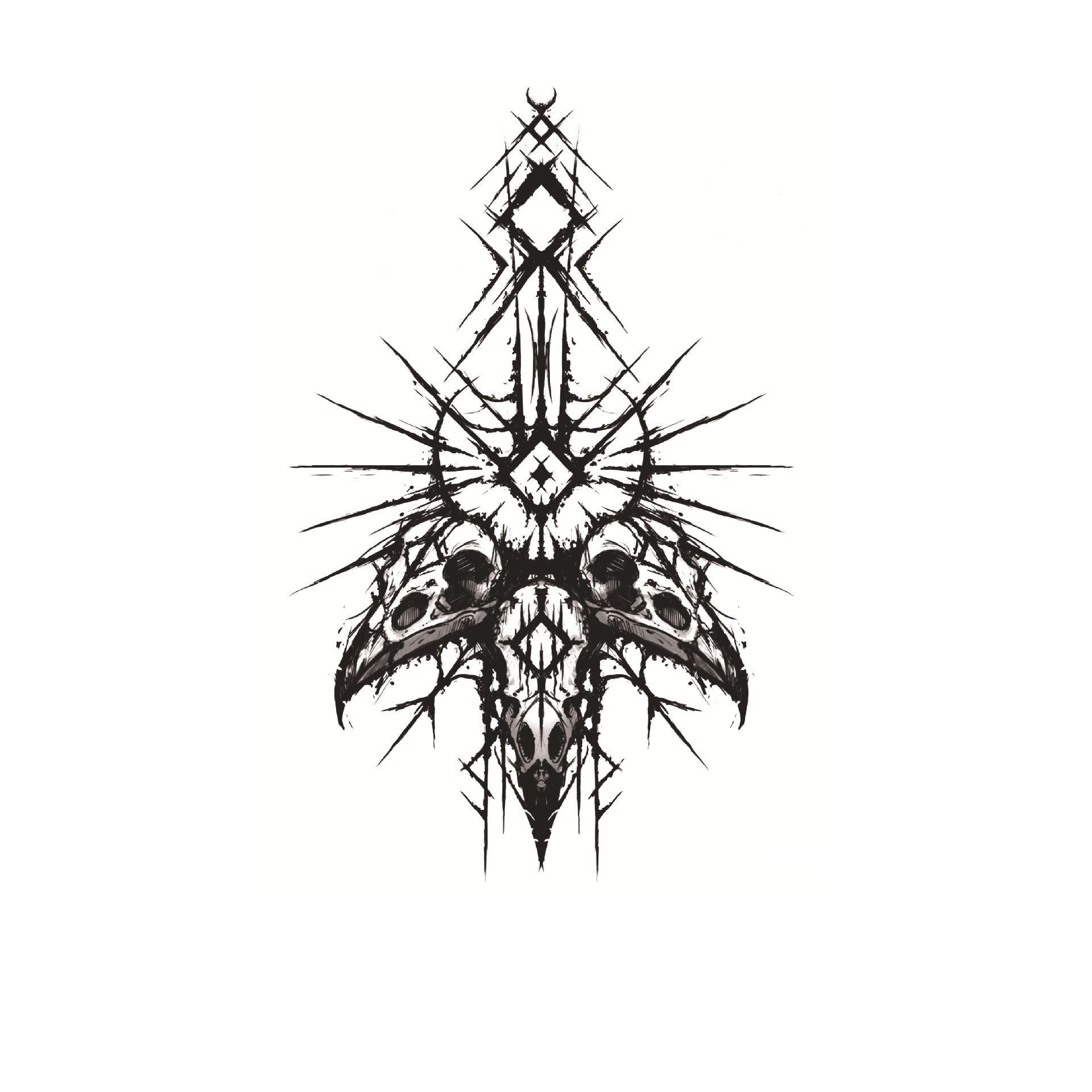 Geometric Skull Sigil