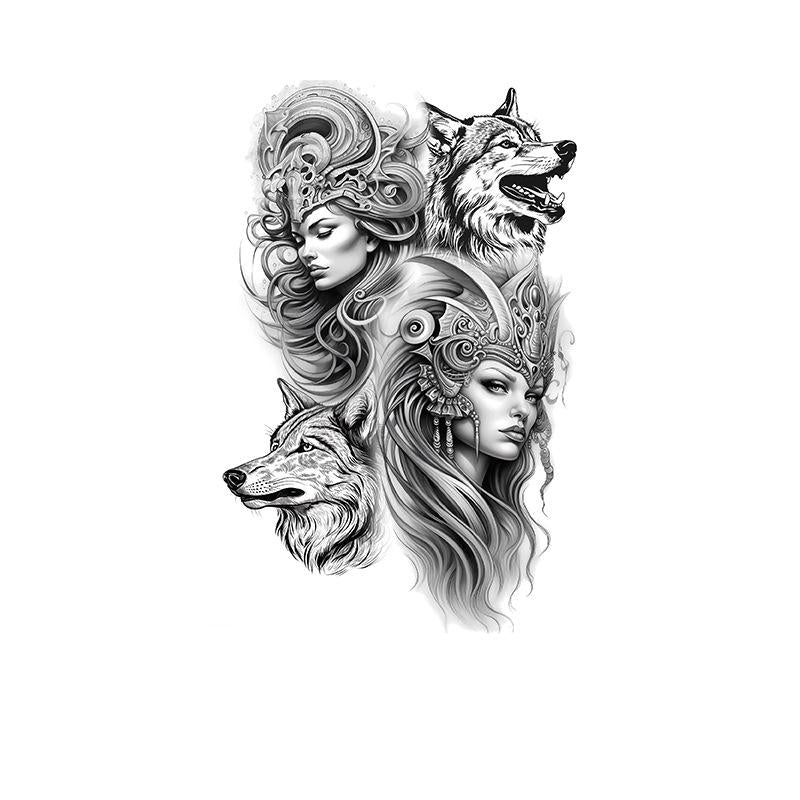 Wolf & Regal Maidens