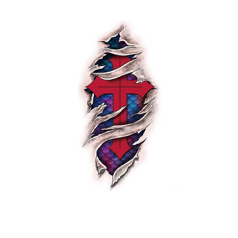 Red Cross & Scaled Underside