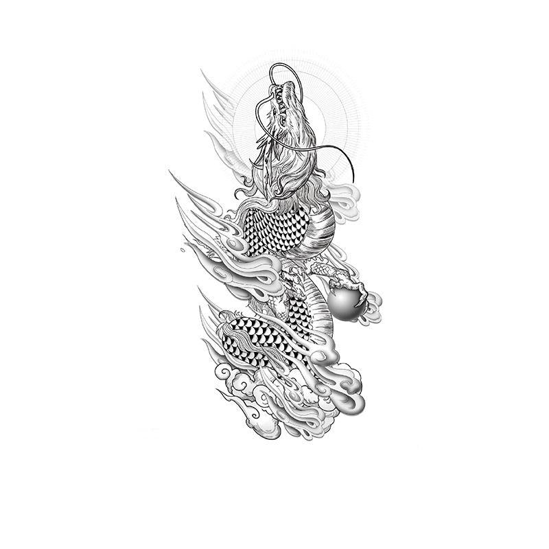 Winged Dragon & Pearl