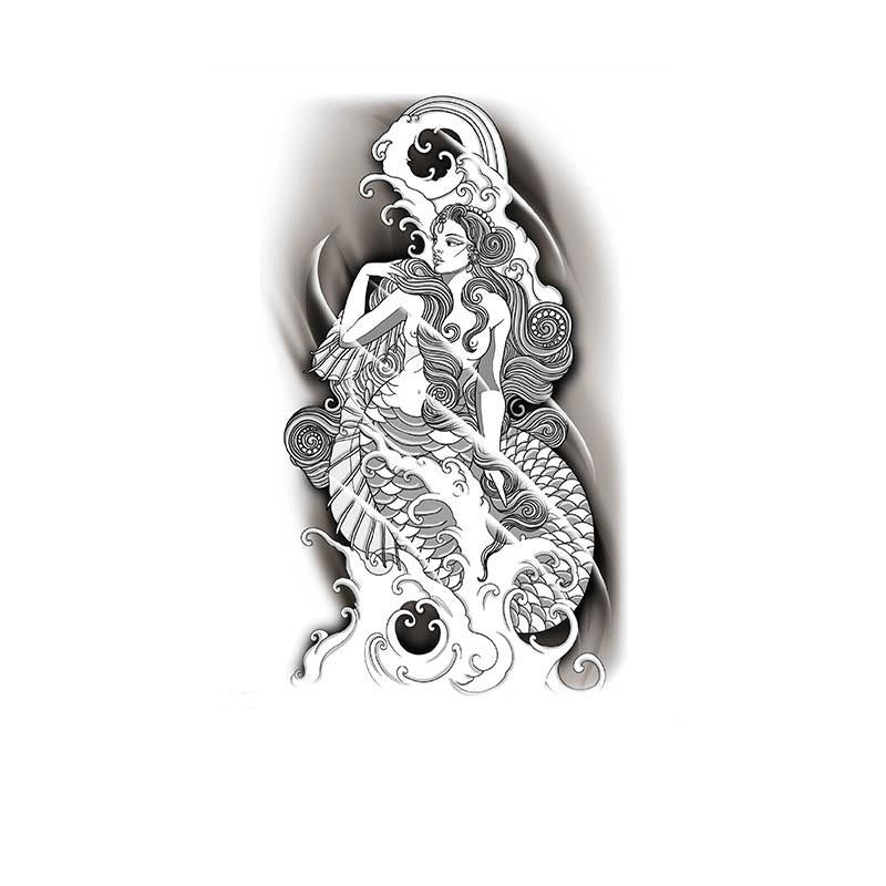 Mermaid with Yin-Yang