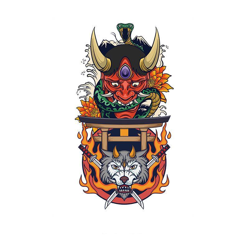 Oni, Snake & Wolf