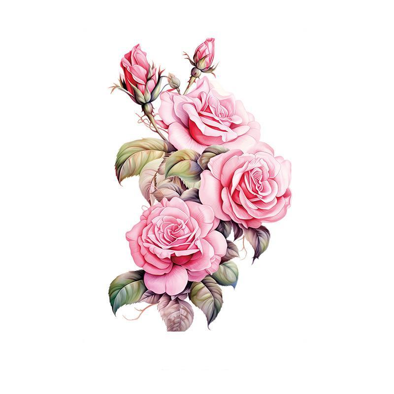 Lush Pink Rose Bunch