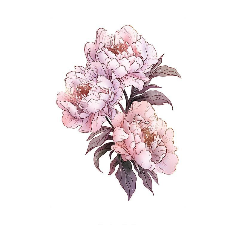 Soft Pink Peony Bunch