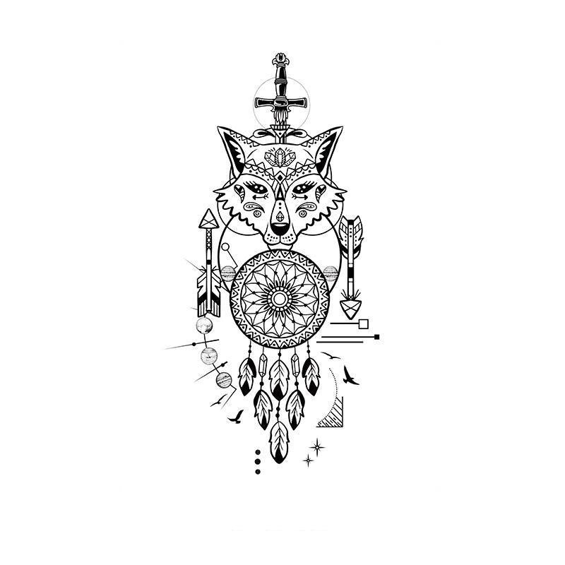 Wolf & Dreamcatcher
