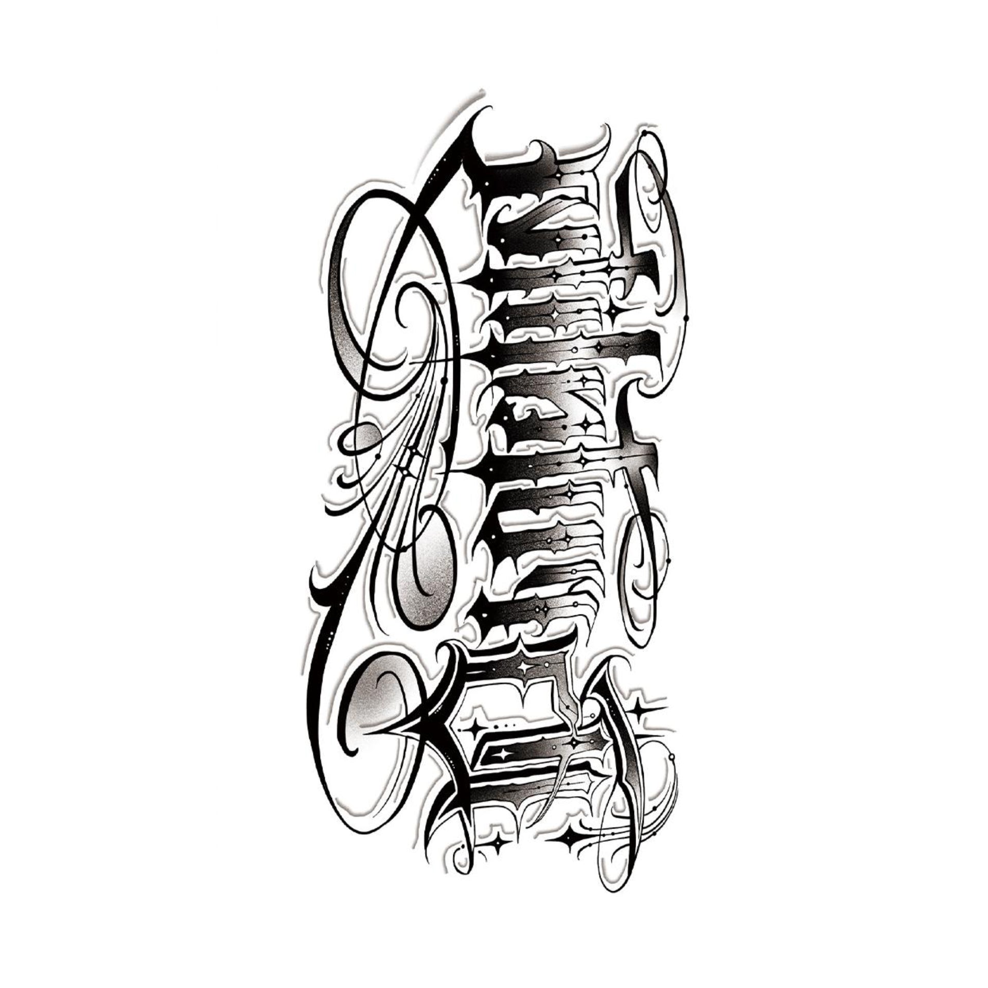 Decorative Gothic Text