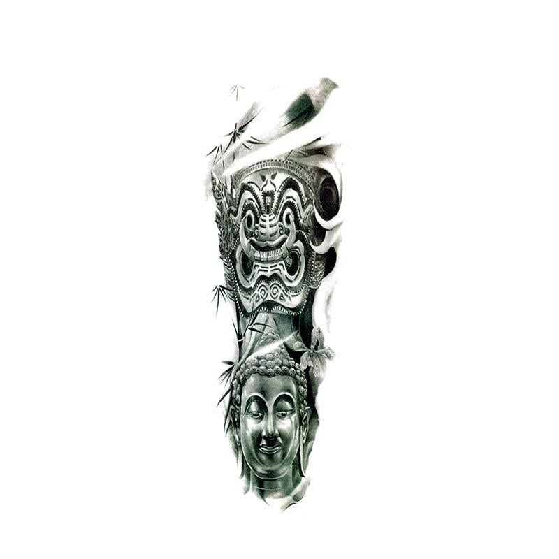 Buddhist Mask & Buddha