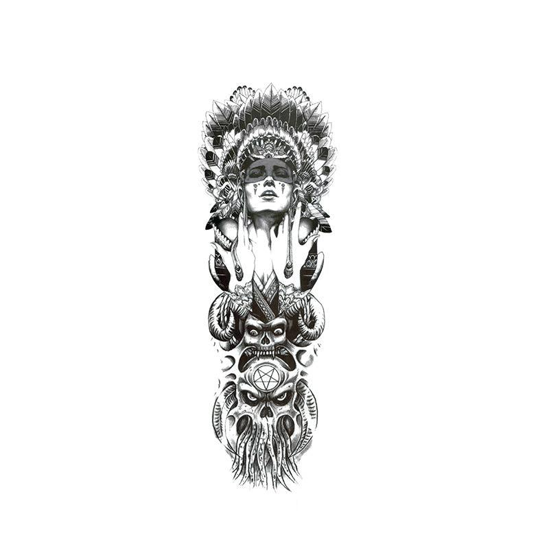 Tribal Headdress & Skulls