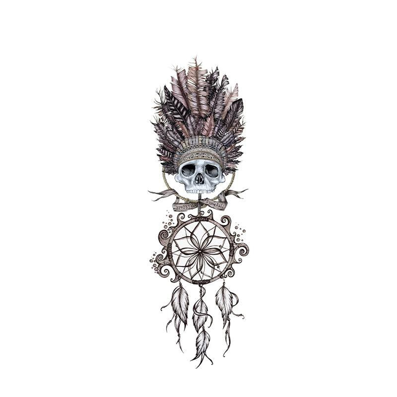 Feathered Skull & Dreamcatcher