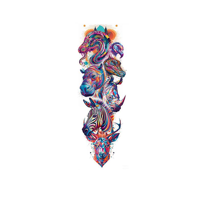 Psychedelic Animal Heads