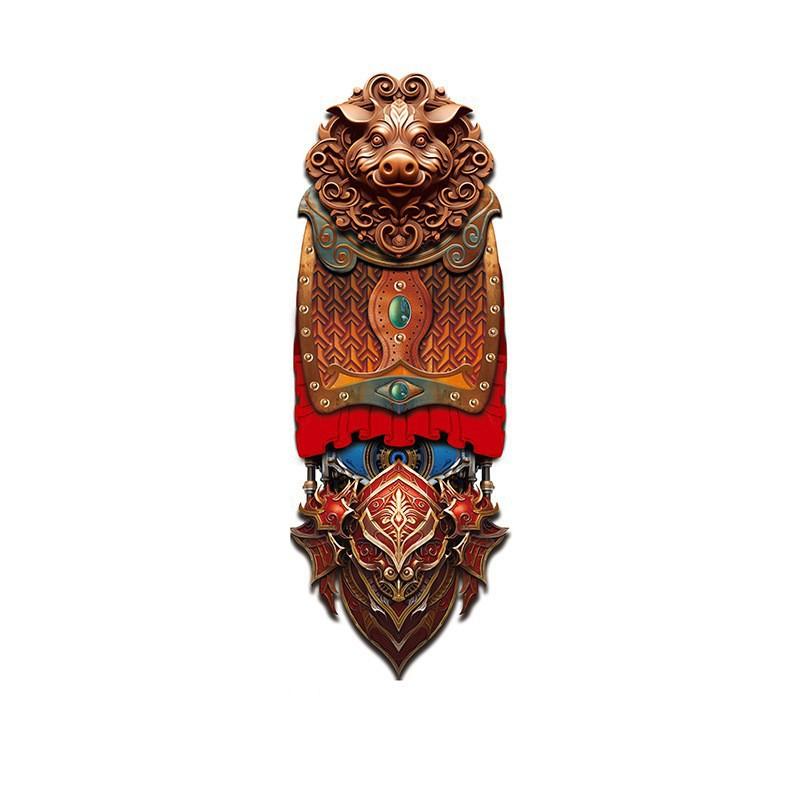 Steampunk Pig Shield