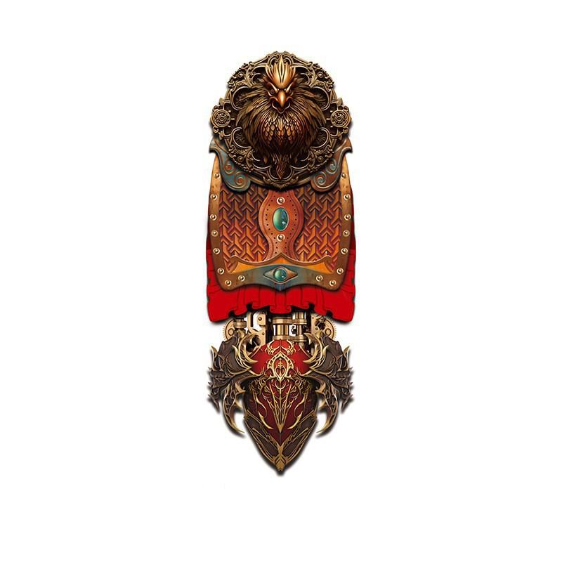 Steampunk Rooster Shield