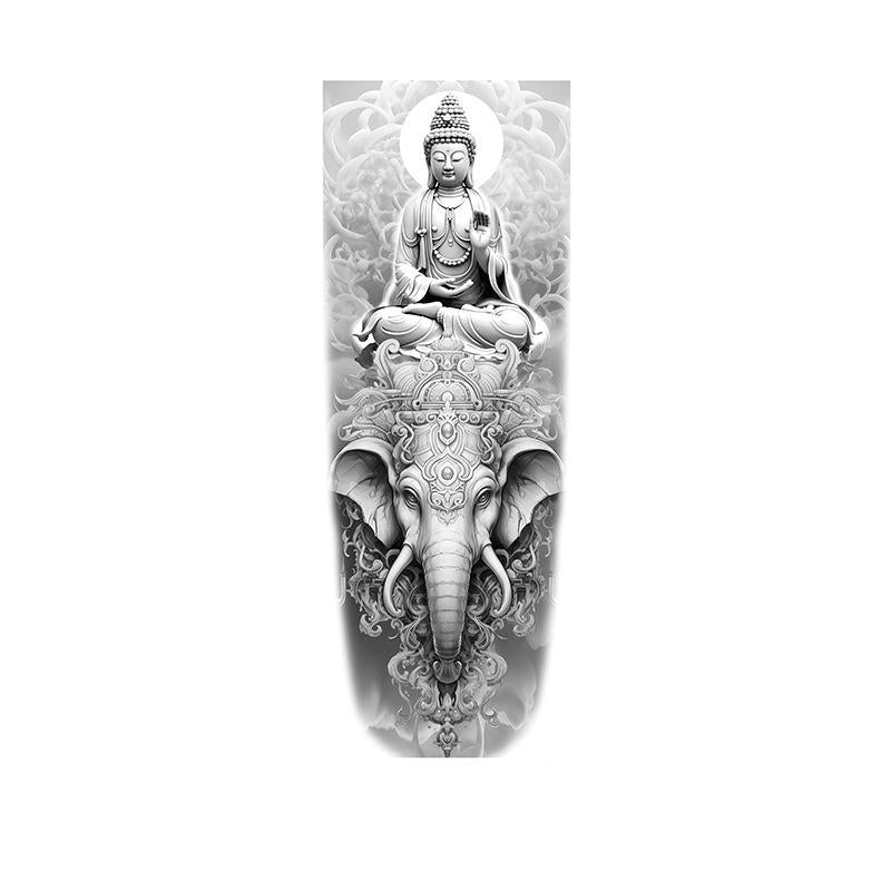 Buddha on Ornate Elephant