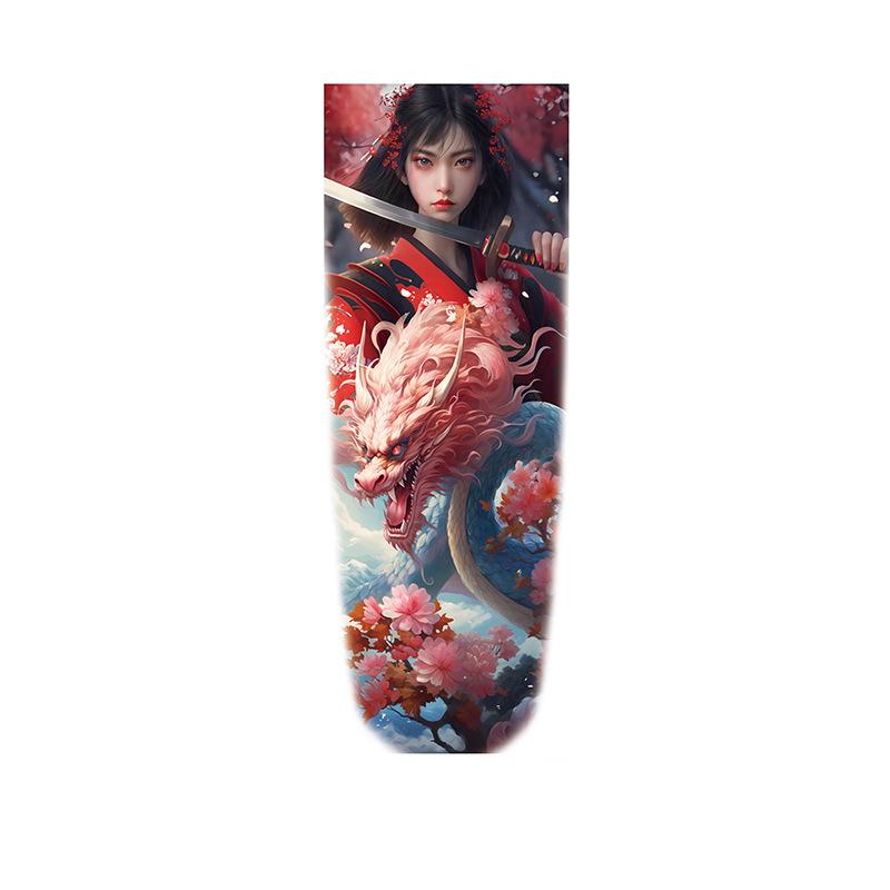 Two-Tone Dragon & Red Geisha