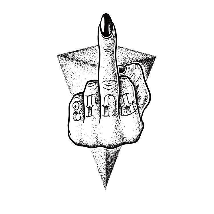 Middle Finger - Utottoo