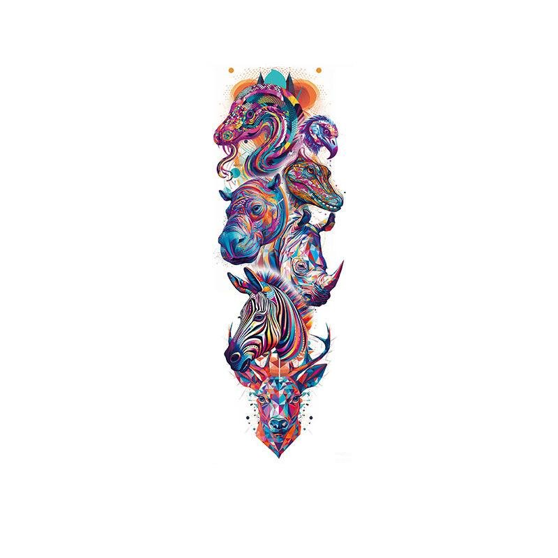 Psychedelic Animal Heads - Utottoo
